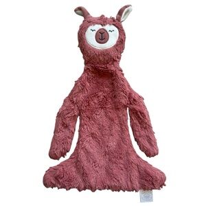 Slumberkins Alpaca Lovey Snuggler Copper Red Security Blanket Soft Baby Comfort